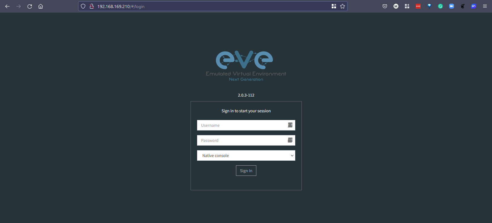 EVE Login Console